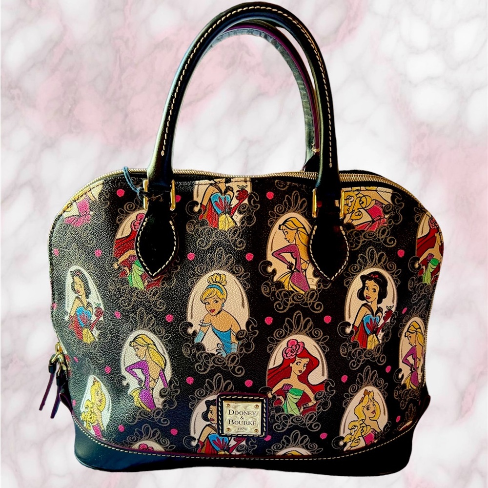 Disney parks Dooney and Bourke Runaway Disney Princess satchel